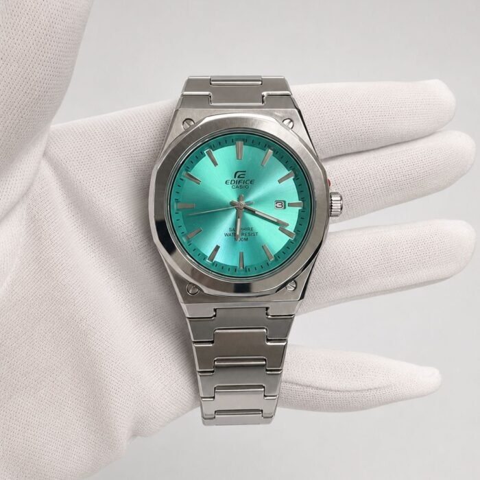 Casio Edifice Tiffany Blue Dial Steel