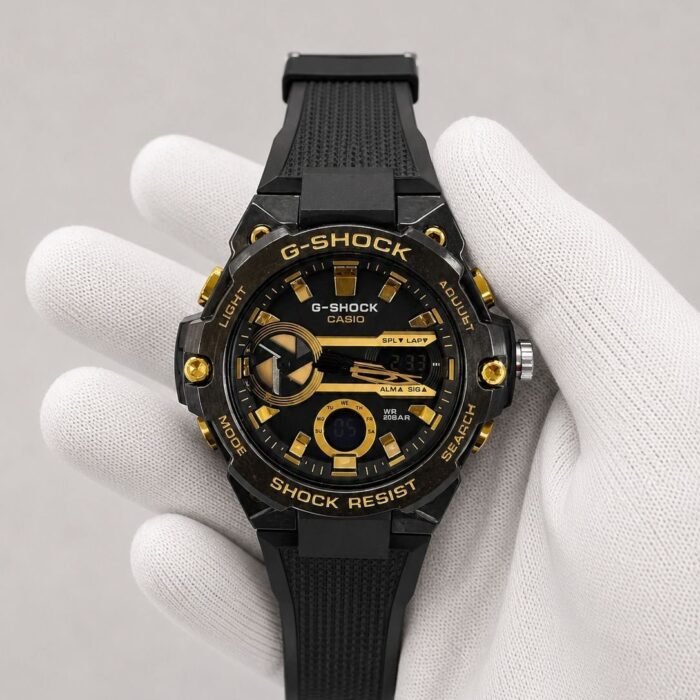 Casio G-Shock G-Steel Black / Gold