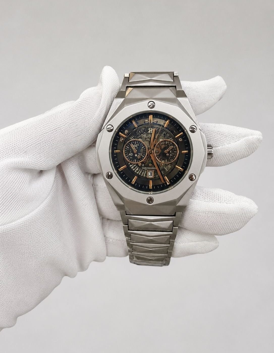 Hublot Big Bang Skeleton Chronograph Steel