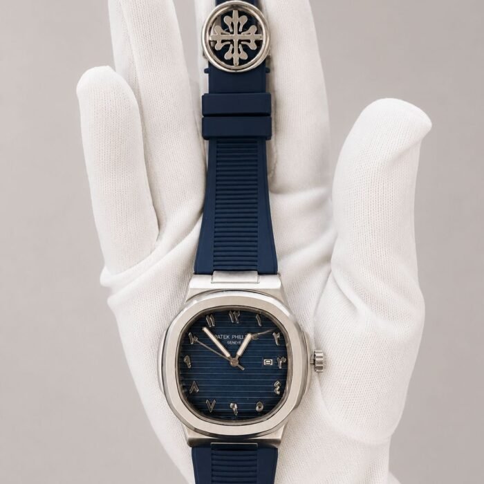 Patek Philippe Nautilus Blue Arabic Dial