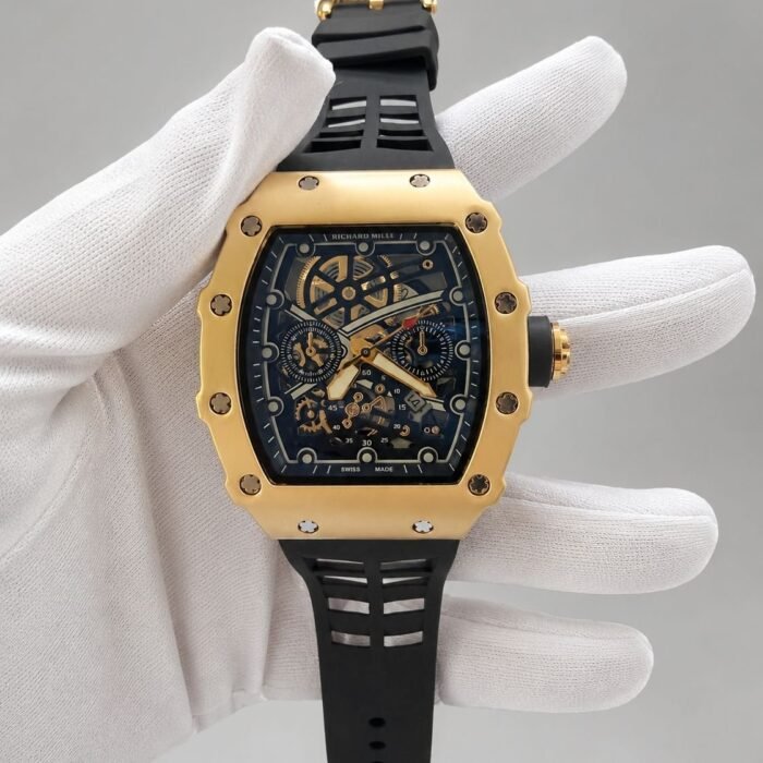Richard Mille Skeleton Gold / Black II