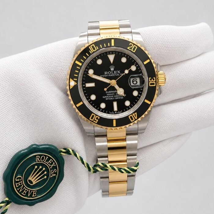 Rolex Submariner Two-Tone Gold / Black