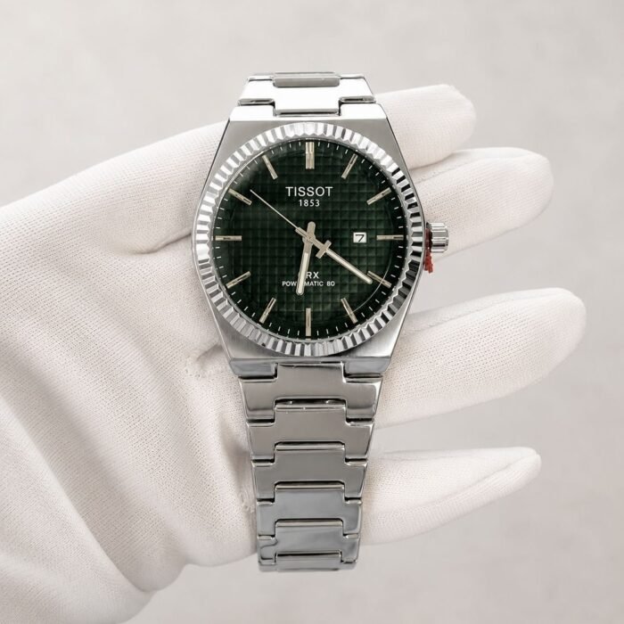 Tissot PRX Powermatic 80 Green Dial Steel