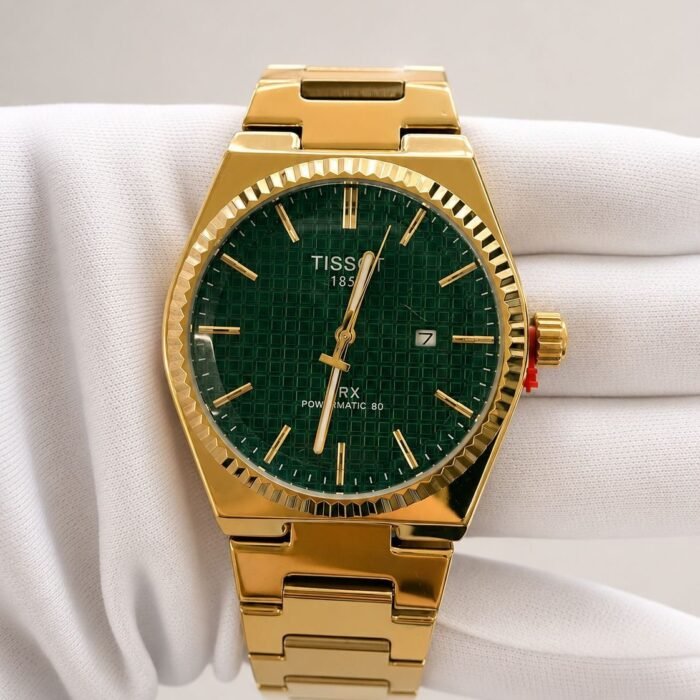 Tissot PRX Powermatic 80 Green / Gold