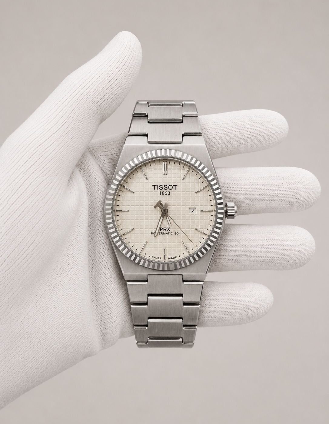 Tissot PRX Powermatic 80 Silver Dial Steel