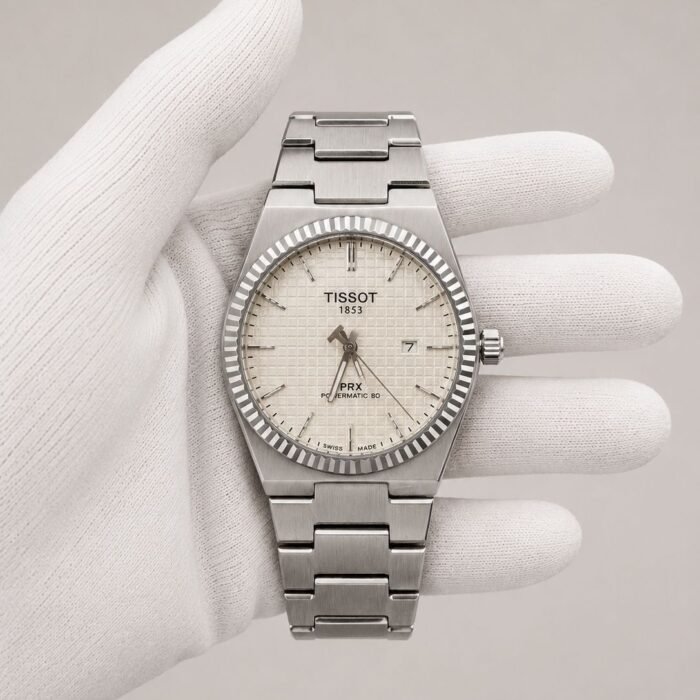 Tissot PRX Powermatic 80 Silver Dial Steel