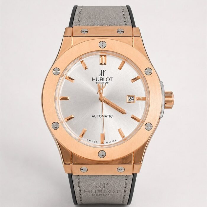 Hublot Classic Fusion Rose Gold / Silver Dial