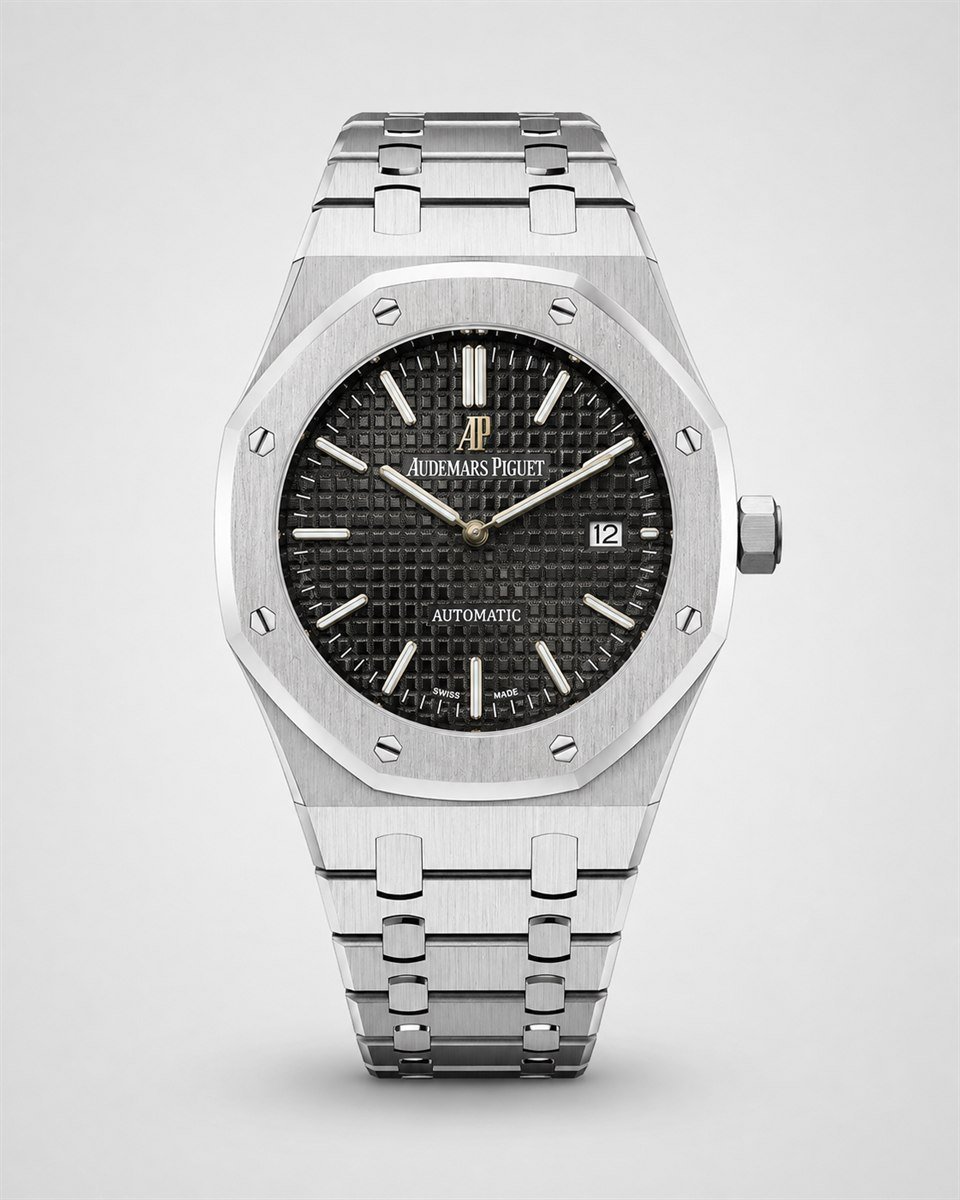 Audemars Piguet Royal Oak Steel / Black Dial