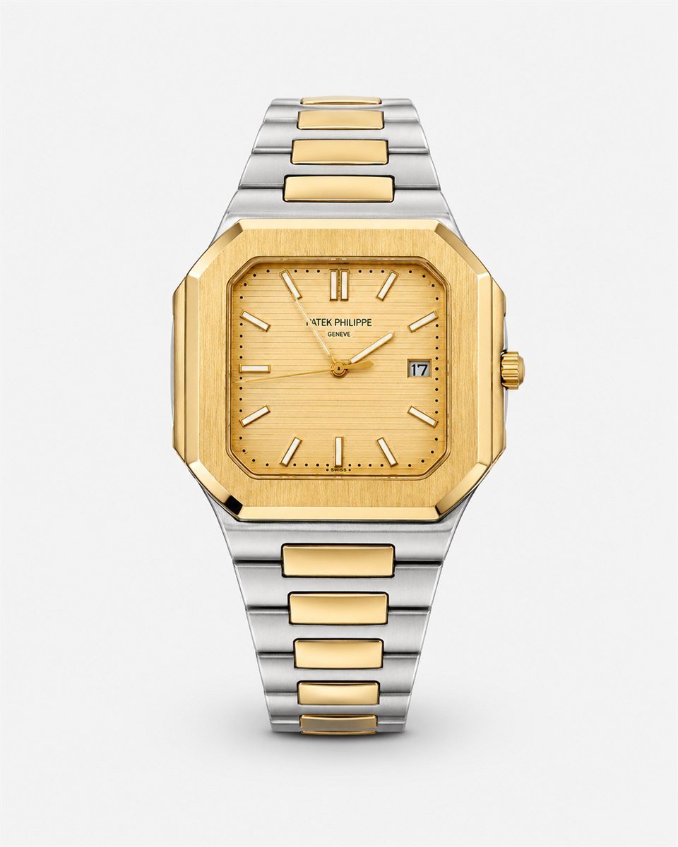 Patek Philippe Nautilus Square Two-Tone / Champagne
