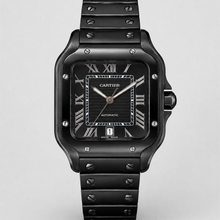 Cartier Santos All Black