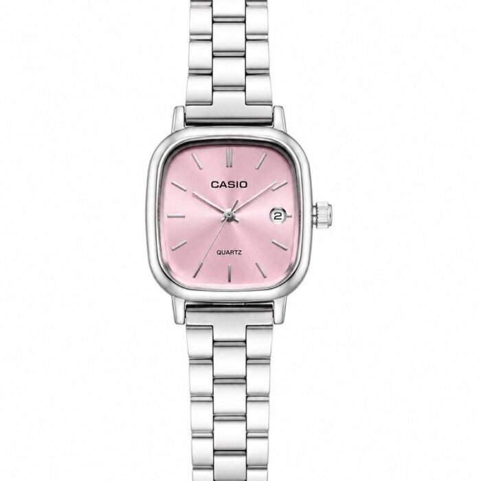Casio Vintage Square Steel / Pink