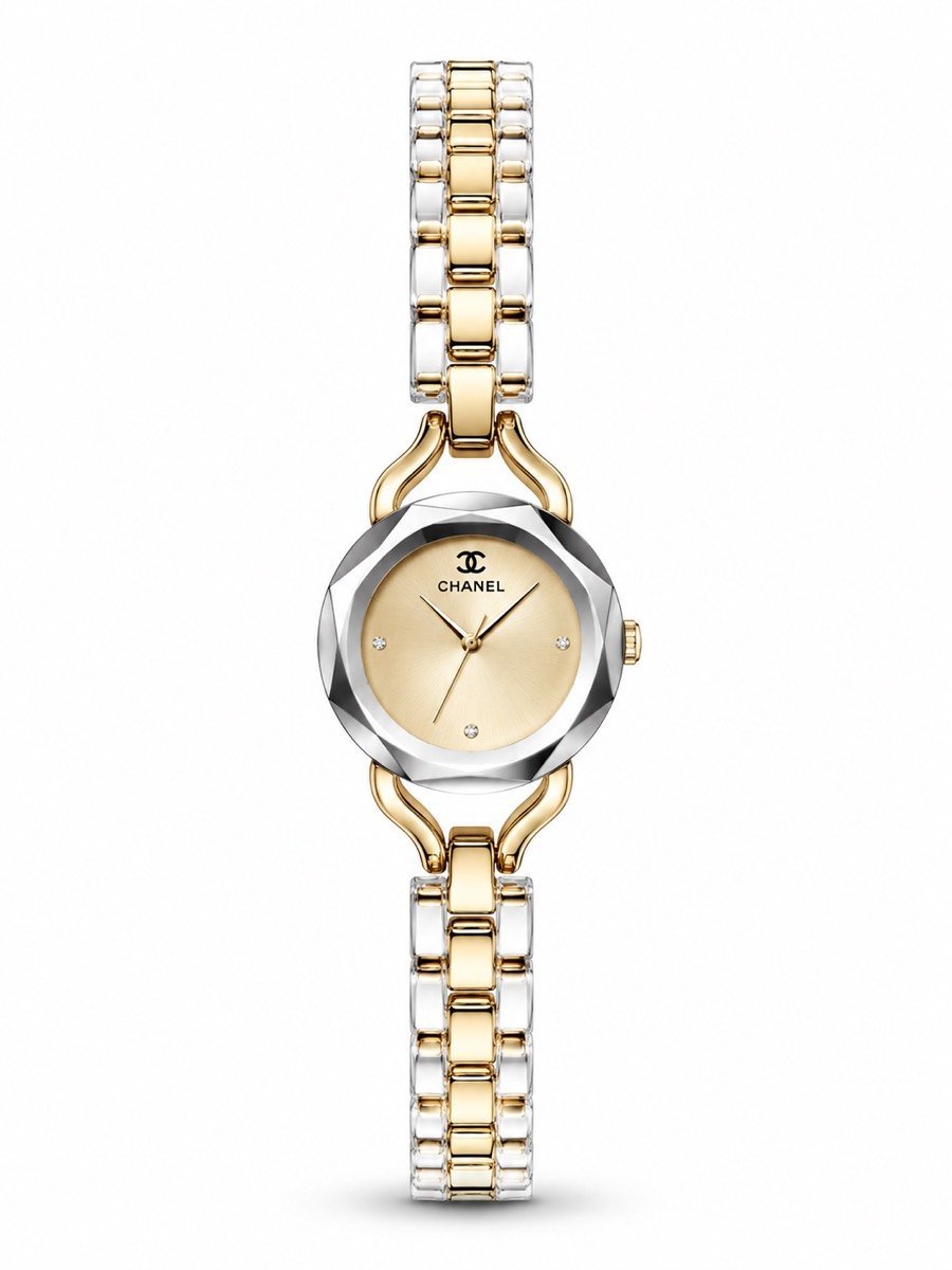 Chanel Premiere Two-Tone / Champagne