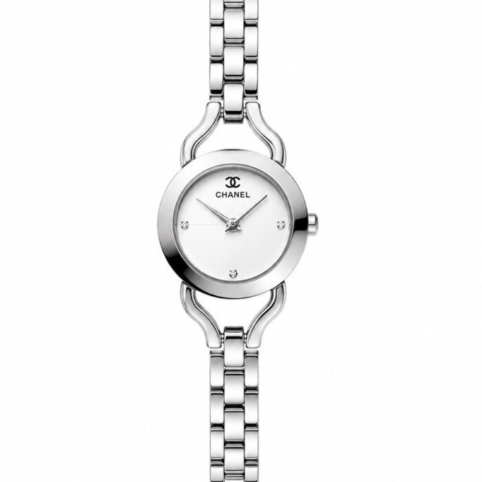 Chanel Premiere Steel / White