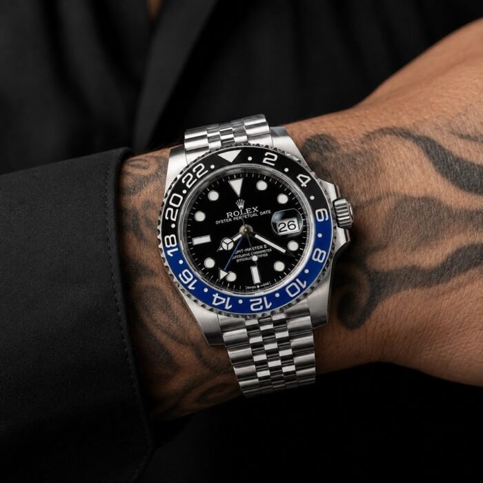 Rolex GMT-Master II Black / Blue Bezel Steel