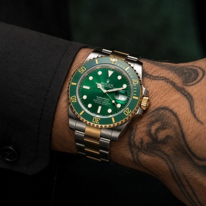 Rolex Submariner Green Dial Two-Tone Gold / Steel